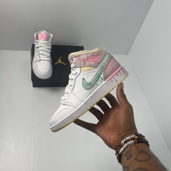 air jordan 1 mid ice cream